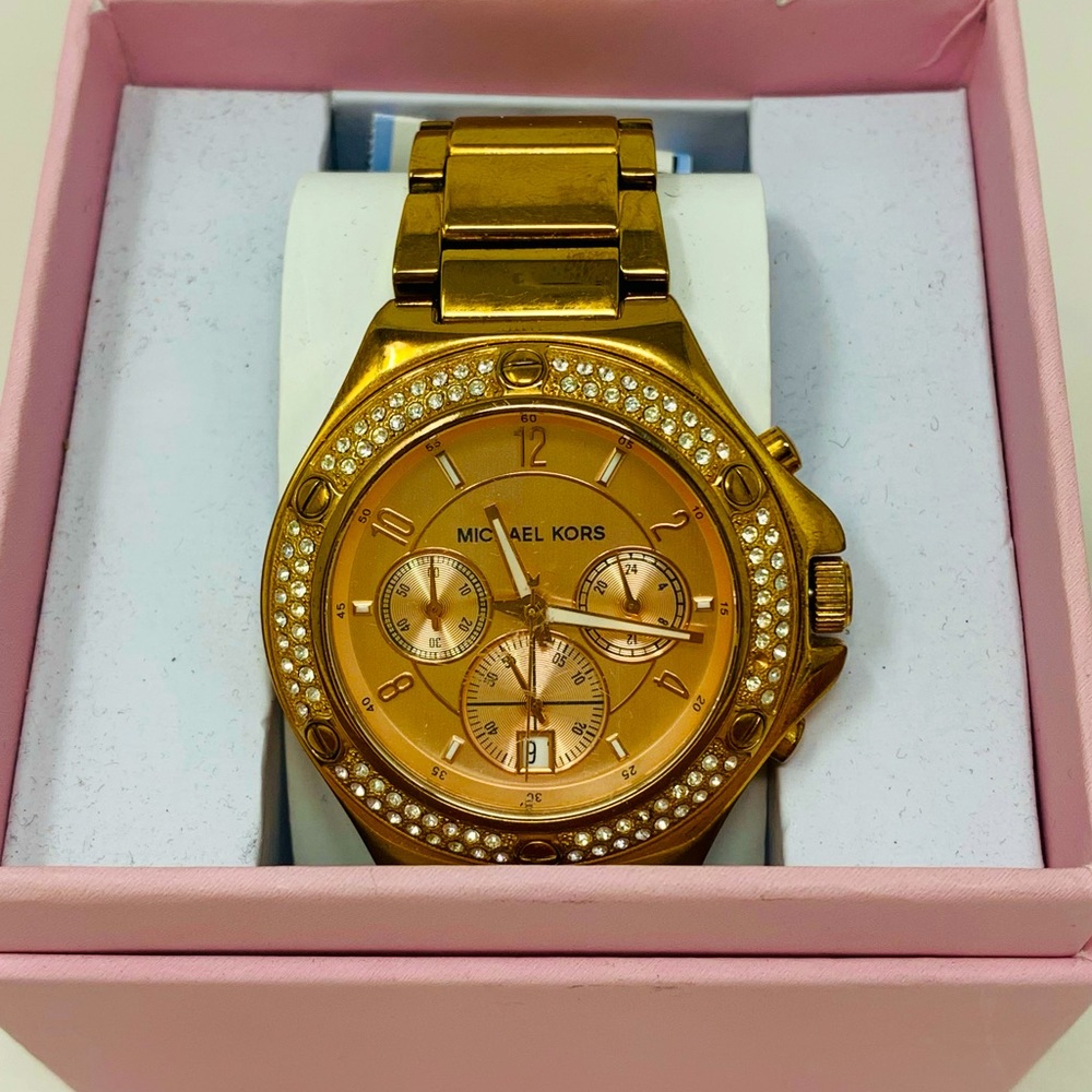 Michael Kors gold watch